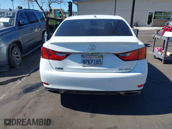 2015 Lexus GS 350 with VIN JTHBE1BLXFA007479, listed as a IAAI auction lot 41680349 with 165,102 mi miles and . Bid and sale history available at DreamBid. Image 14.