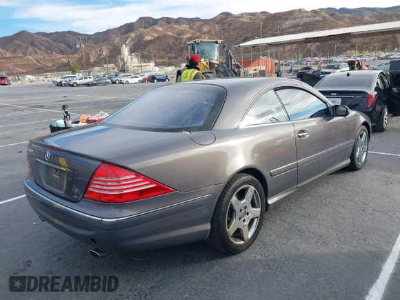 2005 Mercedes-Benz CL 500 z VIN WDBPJ75J45A046274, wystawiony jako IAAI lot #41236482 z przebiegiem 126 210 mil mil oraz . Historia ofert i sprzedaży dostępna na DreamBid. Obrazek 4.