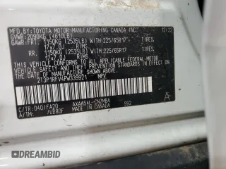 2023 Toyota RAV4 XLE with VIN 2T3P1RFV4PW339921, listed as a Copart auction lot 89266675 with 35,580 mi miles and Salvage Title. Bid and sale history available at carsss.com. Image 15.