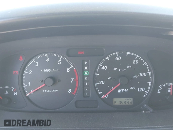 2001 Isuzu Rodeo S z VIN 4S2DM58W214347968, wystawiony jako IAAI lot #41871597 z przebiegiem 216 343 mil mil oraz . Historia ofert i sprzedaży dostępna na DreamBid. Obrazek 7.
