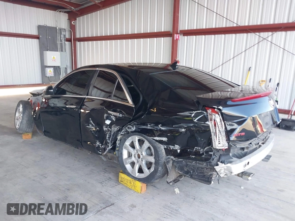 2014 Cadillac ATS Standard RWD with VIN 1G6AA5RX3E0159300, listed as a IAAI auction lot 40271449 with 124,125 mi miles. Bid and sale history available at carsss.com. Image 3.
