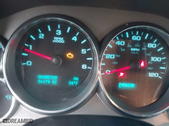 2012 Chevrolet Silverado 1500 LT with VIN 1GCRCSE07CZ275383, listed as a IAAI auction lot 41535037 with 56,479 mi miles. Bid and sale history available at carsss.com. Image 7.