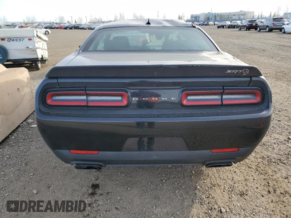 2021 Dodge Challenger SRT Hellcat with VIN 2C3CDZC98MH644920, listed as a Copart auction lot 78291074 with 6,808 mi miles and Salvage Title. Bid and sale history available at DreamBid. Image 6.