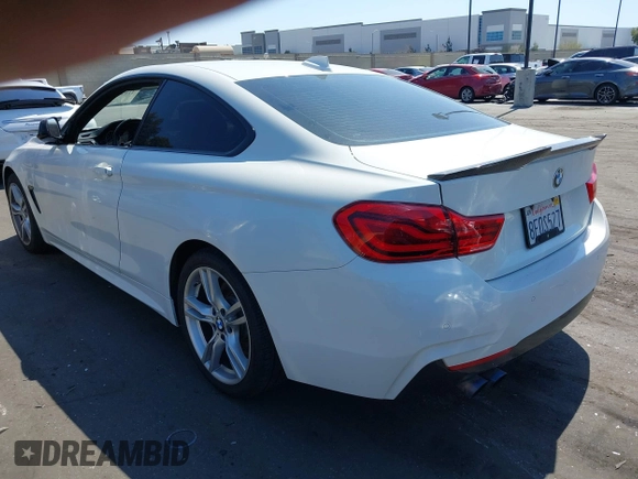 2019 BMW 4 Series 430i with VIN WBA4W3C55KAF91660, listed as a IAAI auction lot 41824102 with 92,858 mi miles and . Bid and sale history available at DreamBid. Image 3.