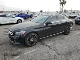 2021 Mercedes-Benz C 300 with VIN W1KWF8DB4MR610817, listed as a Copart auction lot 57913455 with 40,810 mi miles and Salvage title. Bid and sale history available at DreamBid. Image 1.