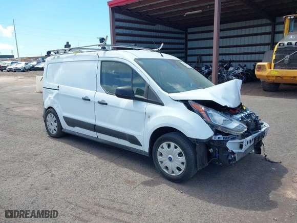 2022 Ford Transit Connect Van XL with VIN NM0LS7S25N1524516, listed as a IAAI auction lot 42058959 with 16,421 mi miles. Bid and sale history available at carsss.com. Image 1.