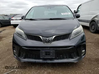 2019 Toyota Sienna SE with VIN 5TDXZ3DC1KS014970, listed as a Copart auction lot 55751445 with 168,028 mi miles and Salvage title. Bid and sale history available at DreamBid. Image 5.