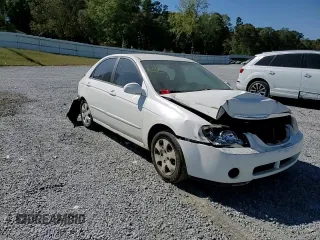 2005 Kia Spectra LX with VIN KNAFE121055167652, listed as a Copart auction lot 72753994 with Not Provided miles and Salvage Title. Bid and sale history available at carsss.com. Image 11.