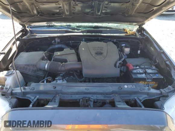 2017 Toyota Tacoma SR5 with VIN 3TMCZ5ANXHM052092, listed as a Copart auction lot 64898135 with 95,743 mi miles and Salvage title. Bid and sale history available at DreamBid. Image 11.