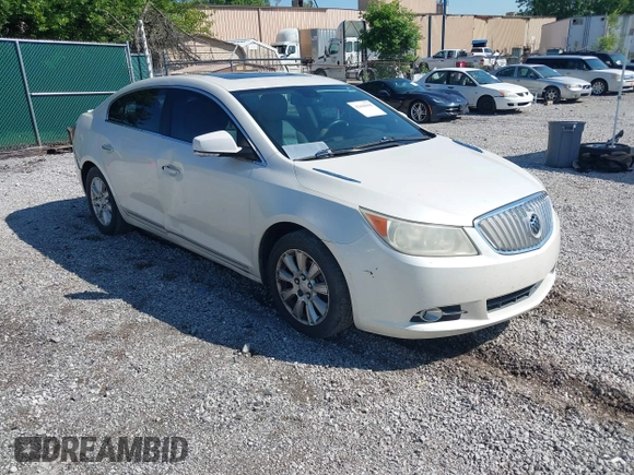 2012 Buick LaCrosse Premium 1 with VIN 1G4GD5ER7CF190013, listed as a IAAI auction lot 42418418 with 203,399 mi miles and . Bid and sale history available at DreamBid. Image 1.