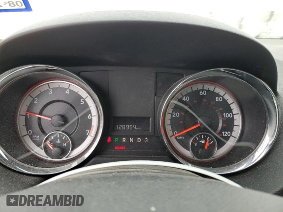 2015 Dodge Grand Caravan SE with VIN 2C4RDGBG3FR636473, listed as a Copart auction lot 53513275 with 128,994 mi miles and Salvage Title. Bid and sale history available at DreamBid. Image 9.