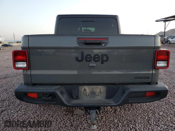 2021 Jeep Gladiator Sport S z VIN 1C6HJTAG0ML561078, wystawiony jako Copart lot #53305815 z przebiegiem 68 488 mil mil oraz Szkoda całkowita • Salvage title. Historia ofert i sprzedaży dostępna na DreamBid. Obrazek 6.