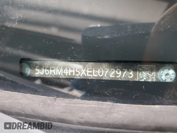 2014 Honda CR-V EX with VIN 5J6RM4H5XEL072973, listed as a Copart auction lot 52848575 with 86,959 mi miles and Salvage Title. Bid and sale history available at carsss.com. Image 13.