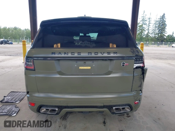 2021 Land Rover Range Rover Sport SVR with VIN SALWZ2RE1MA781663, listed as a IAAI auction lot 42383778 with Not provided miles and . Bid and sale history available at DreamBid. Image 17.