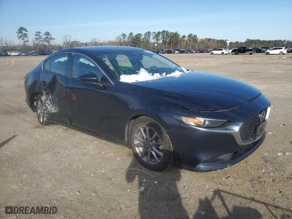 2022 Mazda Mazda3 Sedan 2.5 S with VIN JM1BPAALXN1507413, listed as a Copart auction lot 42214105 with NaN miles and Salvage Title. Bid and sale history available at carsss.com. Image 4.