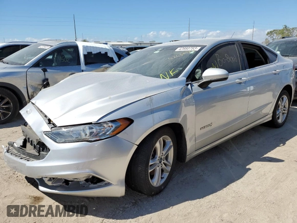 2018 Ford Fusion Hybrid SE with VIN 3FA6P0LU6JR274332, listed as a Copart auction lot 42660783 with 80,678 mi miles. Bid and sale history available at carsss.com. Image 1.