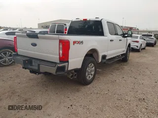2024 Ford Super Duty F-250 SRW XL with VIN 1FT7W2BT2RED57843, listed as a IAAI auction lot 41830230 with 36,877 mi miles. Bid and sale history available at carsss.com. Image 4.
