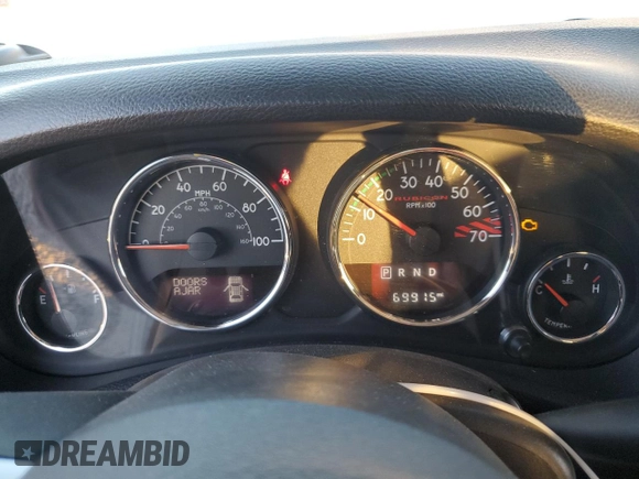 2015 Jeep Wrangler Unlimited Rubicon with VIN 1C4BJWFG5FL659017, listed as a Copart auction lot 84435034 with 69,915 mi miles and Salvage Title. Bid and sale history available at carsss.com. Image 9.