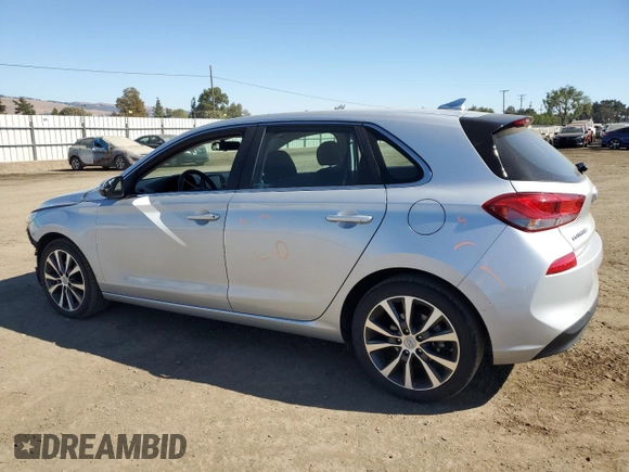 2018 Hyundai Elantra GT with VIN KMHH35LE8JU083147, listed as a Copart auction lot 73531074 with 38,095 mi miles and Salvage Title. Bid and sale history available at carsss.com. Image 2.