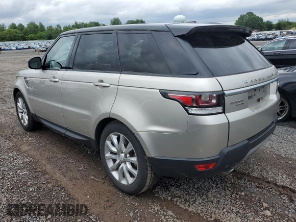 2015 Land Rover Range Rover Sport HSE z VIN SALWR2VF9FA510657, wystawiony jako Copart lot #58846275 z przebiegiem 94 347 mil mil oraz Czysty tytuł • Clean title. Historia ofert i sprzedaży dostępna na DreamBid. Obrazek 2.