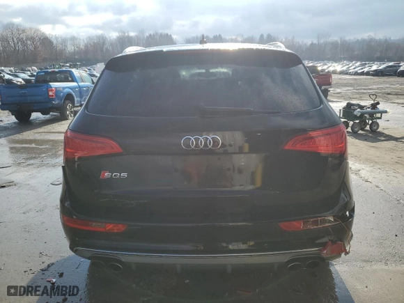 2016 Audi SQ5 Premium Plus with VIN WA1CCAFP3GA009787, listed as a Copart auction lot 46664545 with 69,409 mi miles and Salvage Title. Bid and sale history available at carsss.com. Image 6.
