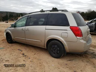 2005 Nissan Quest SE with VIN 5N1BV28U95N100939, listed as a Copart auction lot 44233585 with 0 mi miles and Salvage Title. Bid and sale history available at carsss.com. Image 2.