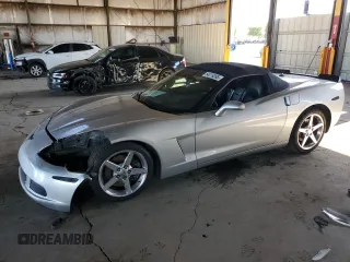 2005 Chevrolet Corvette with VIN 1G1YY34U155133542, listed as a Copart auction lot 54076265 with Not provided miles and Salvage title. Bid and sale history available at DreamBid. Image 1.