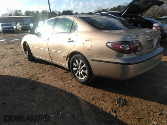 2004 Lexus ES 350 with VIN JTHBA30G145042530, listed as a IAAI auction lot 41212924 with Not Provided miles and . Bid and sale history available at DreamBid. Image 3.