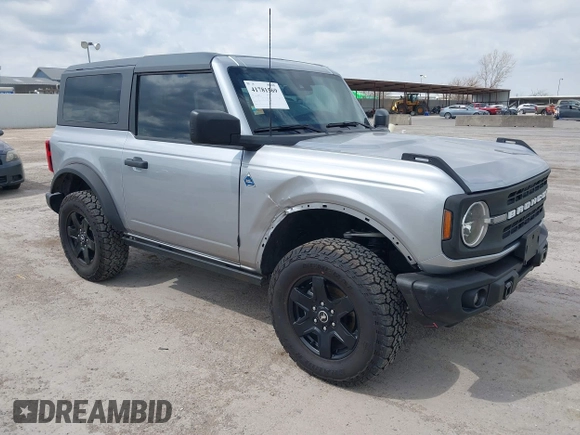 2024 Ford Bronco Black Diamond with VIN 1FMDE1AH6RLA22976, listed as a IAAI auction lot 41781569 with 13,307 mi miles. Bid and sale history available at carsss.com. Image 1.