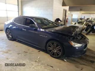 2016 Maserati Ghibli S with VIN ZAM57RSA2G1173532, listed as a Copart auction lot 41281714 with 79,873 mi miles. Bid and sale history available at carsss.com. Image 4.