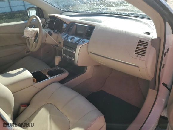 2011 Nissan Murano CrossCabriolet with VIN JN8AZ1FY2BW001863, listed as a Copart auction lot 87067584 with 45,493 mi miles and Salvage Title. Bid and sale history available at carsss.com. Image 8.