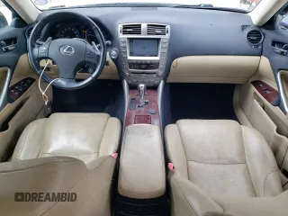 2008 Lexus IS 250 with VIN JTHCK262382023816, listed as a Copart auction lot 64616625 with 175,918 mi miles and Clean title. Bid and sale history available at DreamBid. Image 8.
