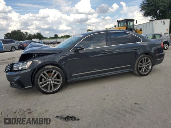 2016 Volkswagen Passat 1.8T R-Line w/Comfort Pkg with VIN 1VWAS7A36GC045076, listed as a Copart auction lot 71156064 with 89,306 mi miles and Salvage Title. Bid and sale history available at carsss.com. Image 1.