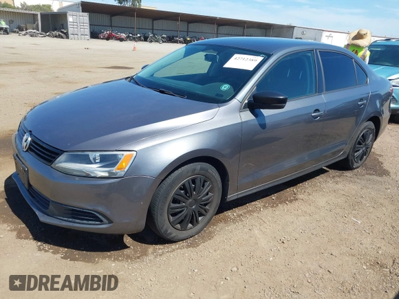 2013 Volkswagen Jetta S with VIN 3VW2K7AJXDM398045, listed as a IAAI auction lot 42712389 with 151,595 mi miles and . Bid and sale history available at DreamBid. Image 2.