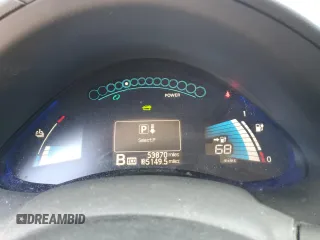 2016 Nissan LEAF S with VIN 1N4BZ0CP8GC306384, listed as a Copart auction lot 52781865 with 53,870 mi miles and Salvage Title. Bid and sale history available at carsss.com. Image 9.