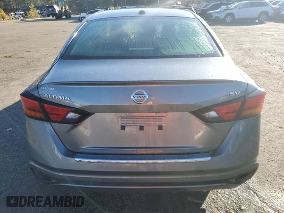 2022 Nissan Altima 2.5 SV with VIN 1N4BL4DVXNN344223, listed as a Copart auction lot 42008135 with 46,946 mi miles and Salvage Title. Bid and sale history available at carsss.com. Image 6.