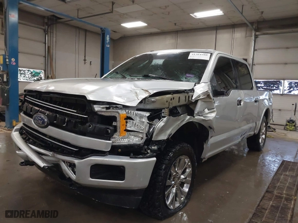 2018 Ford F-150 XL with VIN 1FTEW1E58JFB77571, listed as a IAAI auction lot 41364380 with 92,231 mi miles. Bid and sale history available at carsss.com. Image 17.