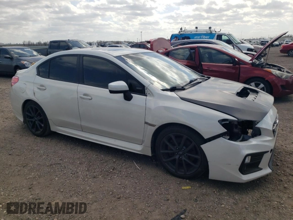 2018 Subaru WRX Premium with VIN JF1VA1C61J9833298, listed as a Copart auction lot 47603805 with 63,009 mi miles and Salvage Title. Bid and sale history available at carsss.com. Image 4.