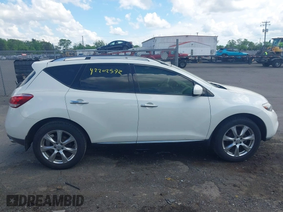 2014 Nissan Murano SV with VIN JN8AZ1MU6EW403471, listed as a IAAI auction lot 42202572 with 157,225 mi miles and . Bid and sale history available at carsss.com. Image 13.