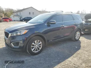 2016 Kia Sorento LX with VIN 5XYPGDA56GG105805, listed as a Copart auction lot 49712195 with 109,747 mi miles and Salvage Title. Bid and sale history available at carsss.com. Image 1.