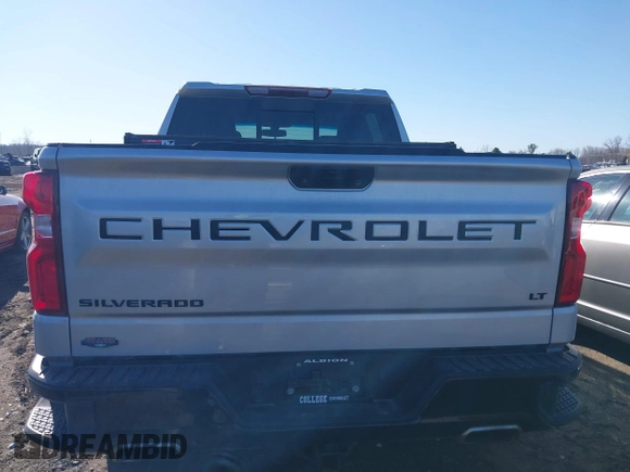 2022 Chevrolet Silverado 1500 LT Trail Boss with VIN 1GCPYFED5NZ121454, listed as a IAAI auction lot 41727229 with 42,302 mi miles and . Bid and sale history available at DreamBid. Image 16.