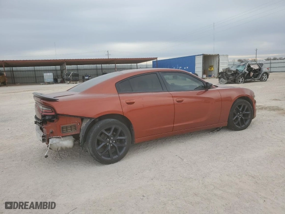 2020 Dodge Charger SXT with VIN 2C3CDXBG2LH208728, listed as a Copart auction lot 86624524 with 20,688 mi miles and Salvage Title. Bid and sale history available at carsss.com. Image 3.