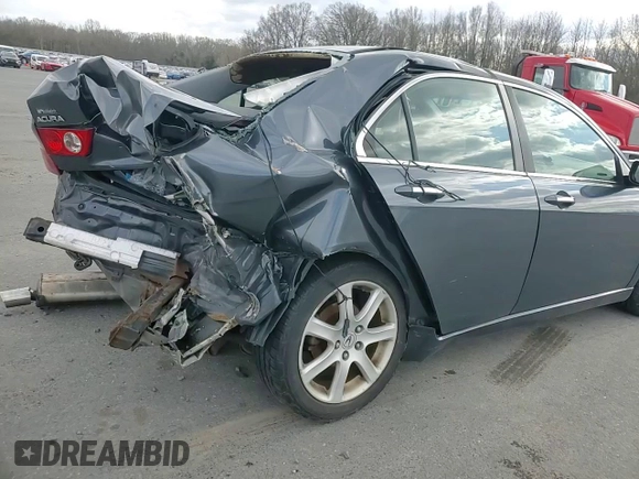 2004 Acura TSX with VIN JH4CL96854C014565, listed as a Copart auction lot 50443835 with 0 mi miles and Salvage Title. Bid and sale history available at carsss.com. Image 10.