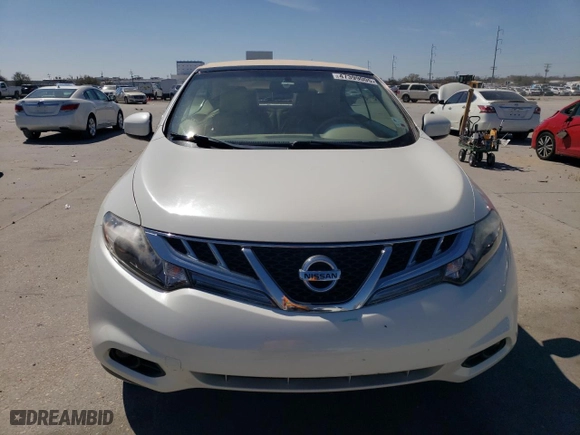 2014 Nissan Murano CrossCabriolet with VIN JN8AZ1FY2EW301634, listed as a Copart auction lot 47399005 with 60,758 mi miles and Salvage Title. Bid and sale history available at carsss.com. Image 5.