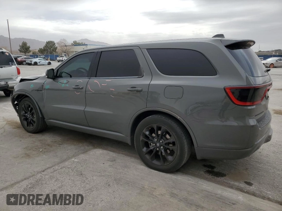 2021 Dodge Durango R/T with VIN 1C4SDHCT2MC790360, listed as a Copart auction lot 44947235 with 68,001 mi miles and Salvage Title. Bid and sale history available at DreamBid. Image 2.