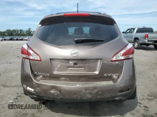 2014 Nissan Murano LE with VIN JN8AZ1MW8EW522351, listed as a Copart auction lot 70179194 with 134,683 mi miles and Salvage Title. Bid and sale history available at carsss.com. Image 6.