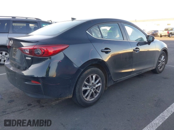 2015 Mazda 3 i Grand Touring with VIN JM1BM1W71F1226283, listed as a IAAI auction lot 41450177 with 136,621 mi miles and . Bid and sale history available at DreamBid. Image 4.