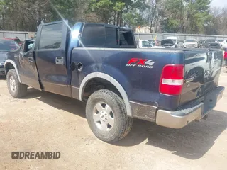 2005 Ford F-150 XLT with VIN 1FTPW14505FB12245, listed as a IAAI auction lot 41803653 with 1 mi miles. Bid and sale history available at carsss.com. Image 3.
