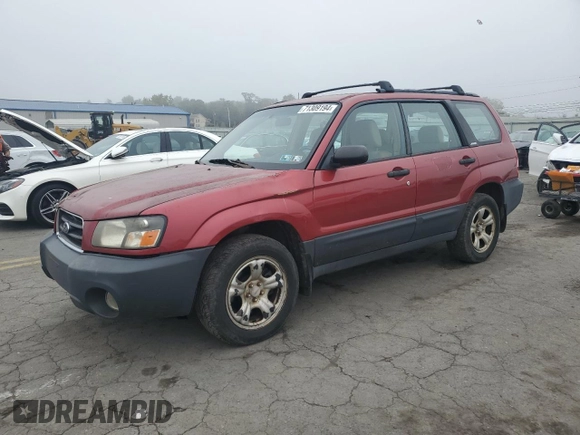2003 Subaru Forester X with VIN JF1SG63603H744510, listed as a Copart auction lot 71309194 with 149,187 mi miles and Salvage Title. Bid and sale history available at carsss.com. Image 1.