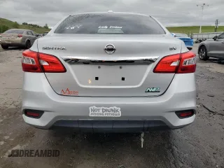 2017 Nissan Sentra S with VIN 3N1AB7AP5HY325038, listed as a Copart auction lot 58918975 with 164,232 mi miles and Salvage title. Bid and sale history available at DreamBid. Image 6.